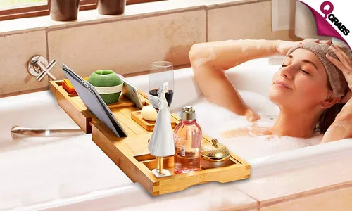 Adjustable Bath Caddy!